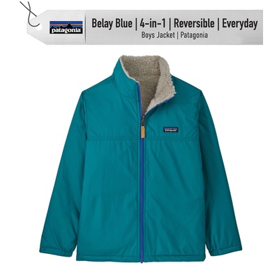 [Complete Outerwear KIT] - Jr Unisex - Patagonia (Belay Blue | 4-in-1 | Reversible | Everyday)