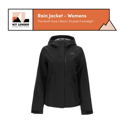 [Rain Apparel KIT] - Women's - The North Face (Dryzzle Futurelight)