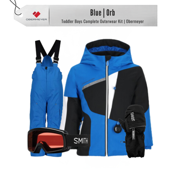 [Complete Outerwear KIT] - Toddler Boys - Obermeyer (Blue | Orb)