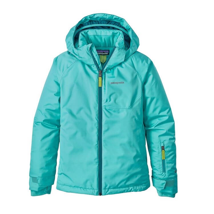 [Jacket] - Jr Girls - Patagonia (Turquoise Blue | Snowbelle)