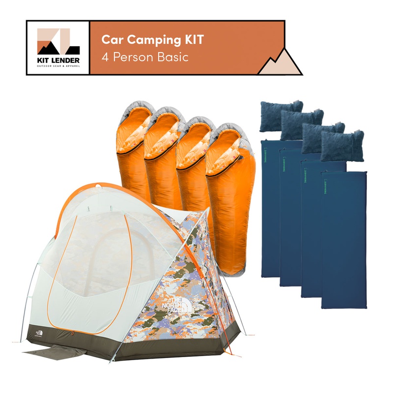 [Car Camping KIT] - 4 Person (Basic)