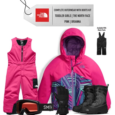 [Complete Outerwear with Boots KIT] - Toddler Girls - The North Face (Pink | Brianna)