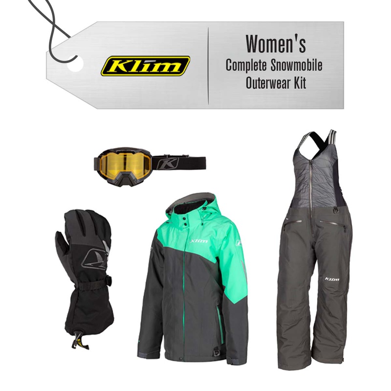 [Complete Snowmobile Outerwear KIT] - Womens - Klim (Allure)