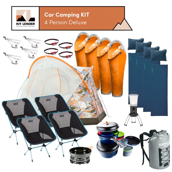 [Car Camping KIT] - 4 Person (Deluxe)