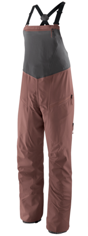 [Shell Bib Pants] - Womens - Patagonia ( Dulse Mauve Purple | Shell | Bib | Snowdrifter )