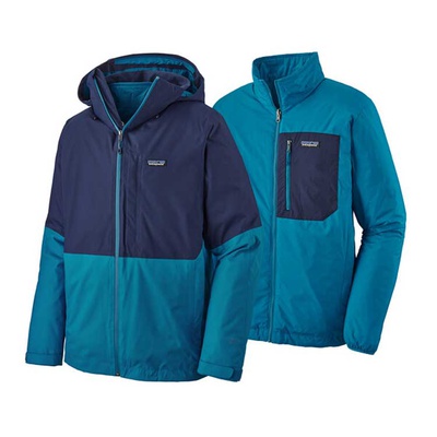 [Complete Outerwear with Boots KIT] - Mens - Patagonia (Classic Navy / Balkan Blue | 3-in-1 | Snowshot)