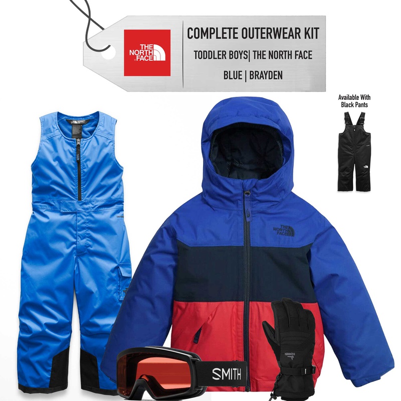 [Complete Outerwear KIT] - Toddler Boys - The North Face (Blue/Red | Brayden Insulated )