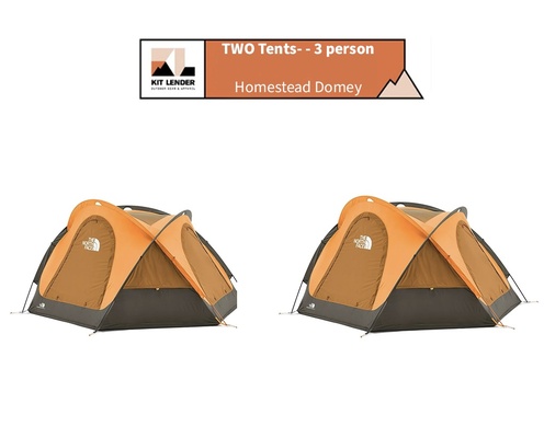 [Car Camping KIT] - 4 Person (Premium | Max Space | No Cooking Gear)