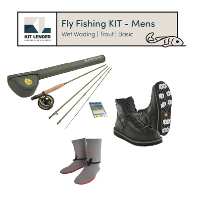 [Fly Fishing KIT] - Mens - (Wet Wading | Trout | Basic)