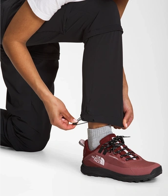 [Hiking Pants] - Womens - The North Face (Black | Zip-off | Bridgeway)