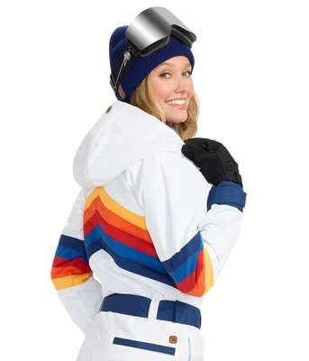 [Complete Outerwear with Boots KIT] - Womens - Tipsy Elves (White | One-Piece | Colorpop)