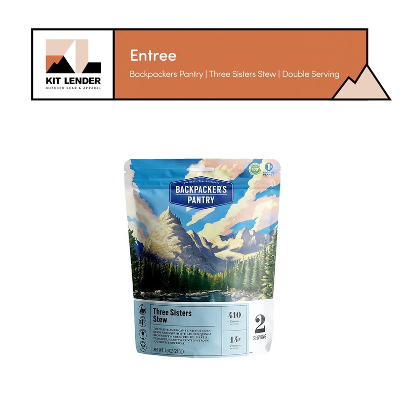 [Entree] - Backpackers Pantry (Three Sisters Stew | Double Serving)