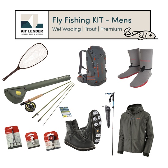 [Fly Fishing KIT] - Mens - (Wet Wading | Trout | Premium)