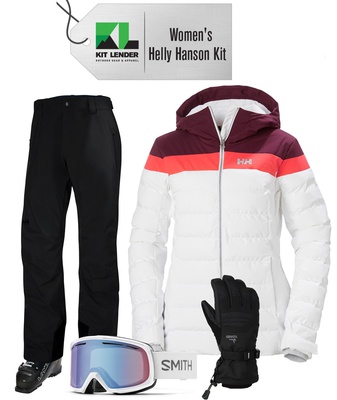 **SOLD** [Complete Outerwear KIT] - Womens - Helly Hansen (White | Imperial Puffy)