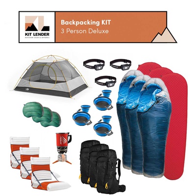 [Backpacking KIT] - 3 Person (Deluxe)