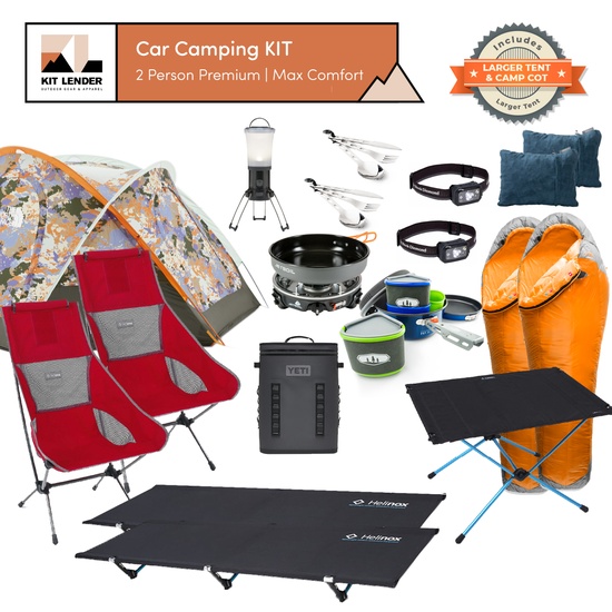 [Car Camping KIT] - 2 Person (Premium | Max Comfort)