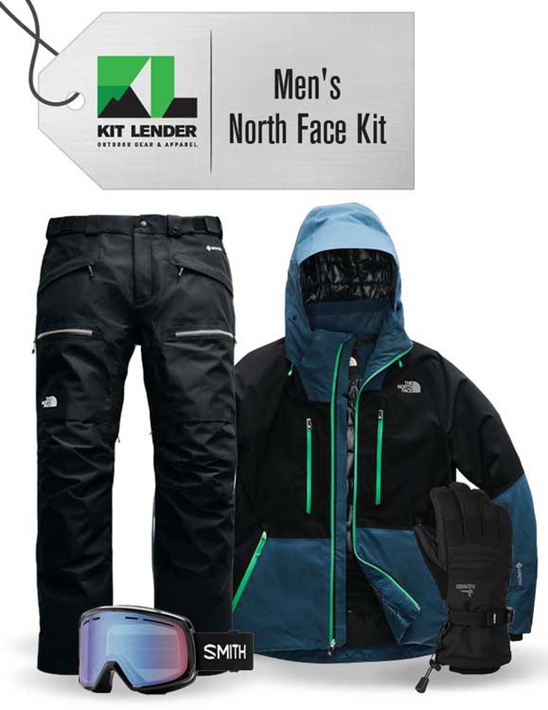 [Complete Outerwear KIT] - Mens - The North Face (Black / Teal | Gore-Tex | Anonym)