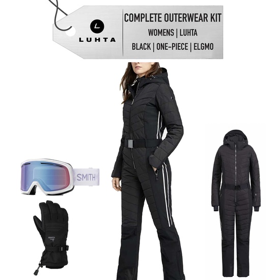 Jacket] - Womens - Luhta (Black with Fur | Jakka) | Kit Lender