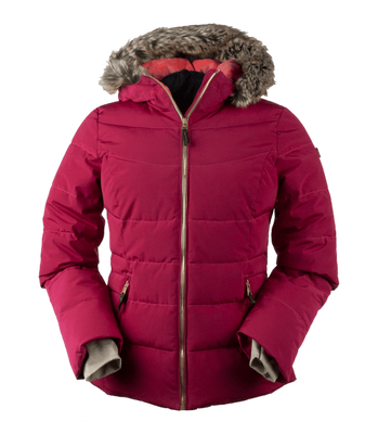 [Complete Outerwear KIT] - Womens - Obermeyer (Pink | Fur Hood)