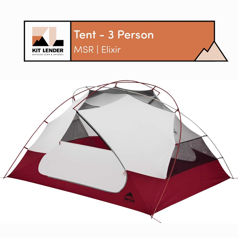 [Tent] - MSR (Elixir 3 Person)