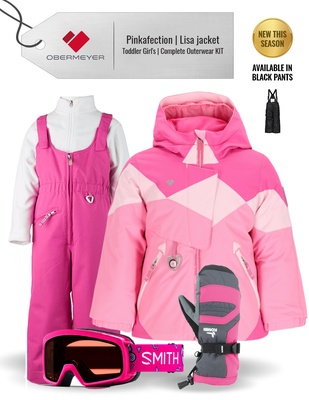 [Complete Outerwear KIT] - Toddler Girls - Obermeyer (Pinkafection | Lissa)