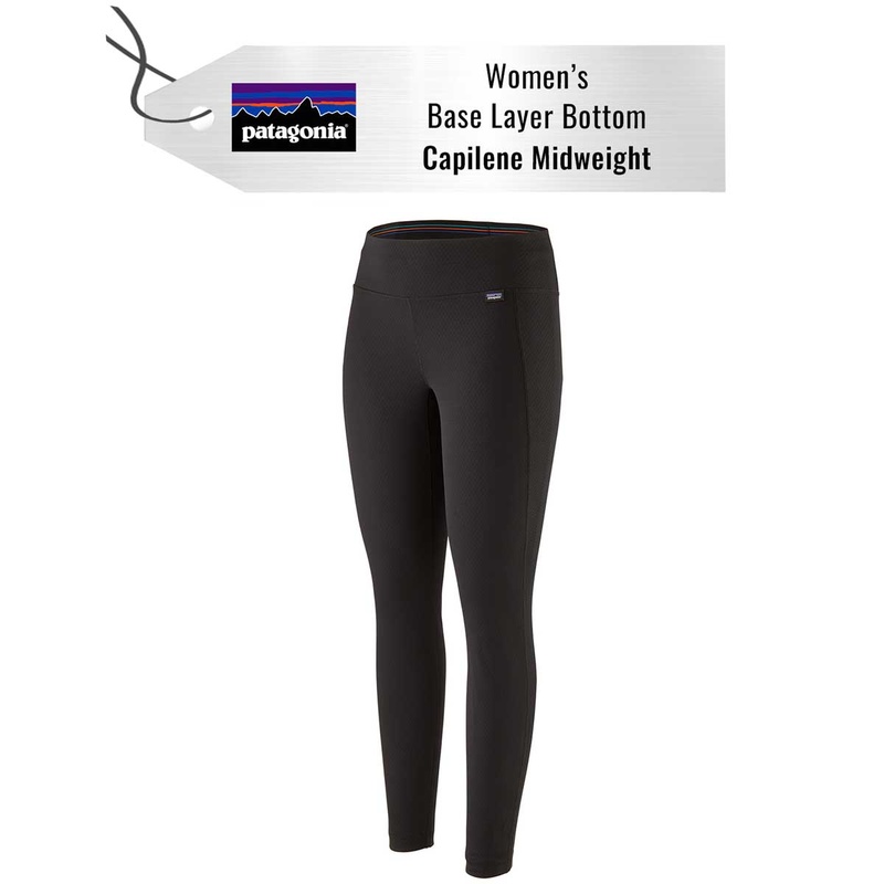 Base Layer Bottom Womens Patagonia Black Capilene Midweight Bottoms Kit Lender Simple Ski and Snowboard Clothing Rentals for Your Next Trip