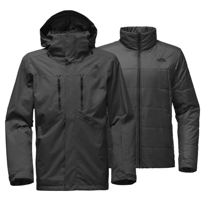 [Complete Outerwear with Boots KIT] - Mens - The North Face (Black | 3-in-1 |Clement Triclimate)