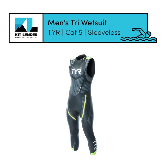 [Tri Wetsuit] - Mens - TYR (Cat 5 | Sleeveless)