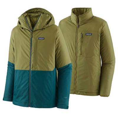 **SOLD** [Complete Outerwear with Boots KIT] - Mens - Patagonia (Palo Green | 3-in-1 | Snowshot)