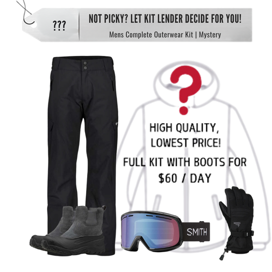 [Complete Outerwear with Boots KIT] - Mens - (Mystery)