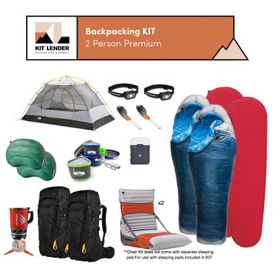 [Backpacking KIT] - 2 Person (Premium)