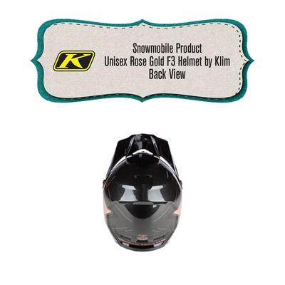 [Snowmobile Helmet] - Unisex - Klim (Rose Gold | F3 Helmet)