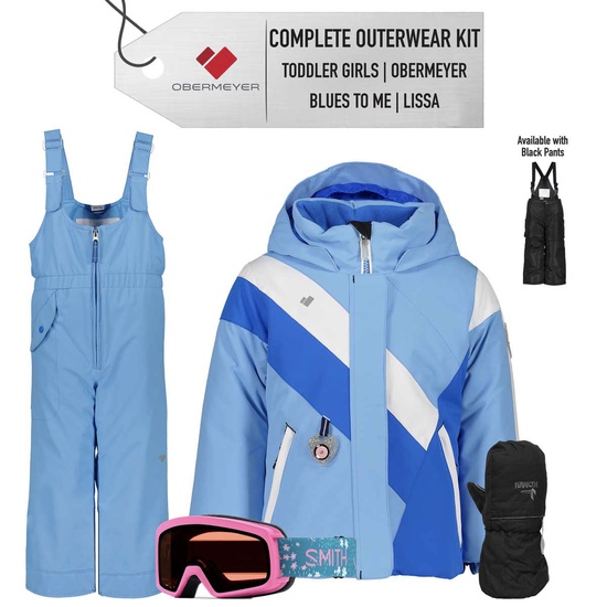 [Complete Outerwear KIT] - Toddler Girls - Obermeyer (Blue | Lissa)