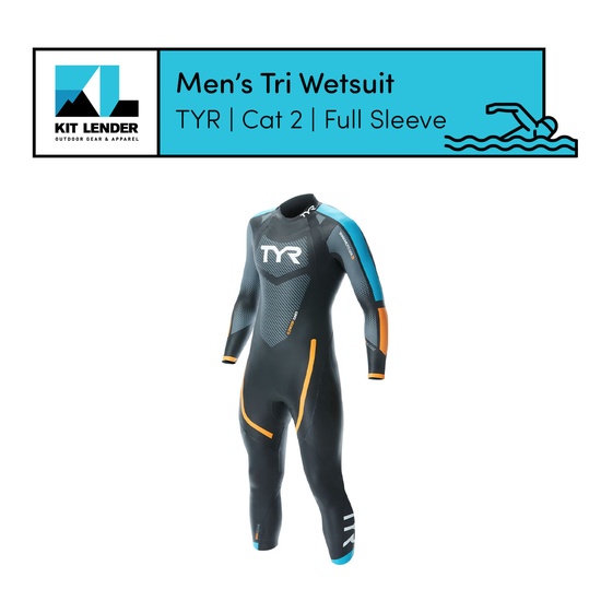 [Tri Wetsuit] - Mens - TYR (Cat 2 | Full Sleeve)