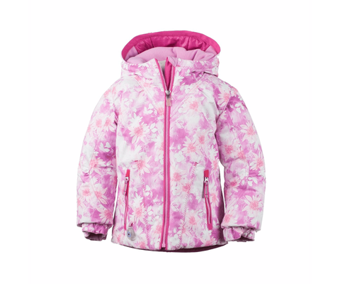 [Complete Outerwear with Boots KIT] - Toddler Girls - Obermeyer (Pink Floral Print | Shimmy)