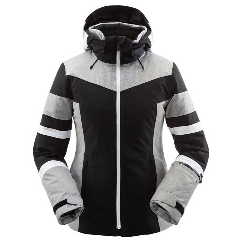 [Jacket] - Womens - Spyder (Black / White | Gore-Tex | Captivate)