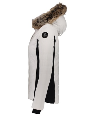 [Complete Outerwear KIT] - Womens - Obermeyer (White | Fur Hood | Tuscany II)