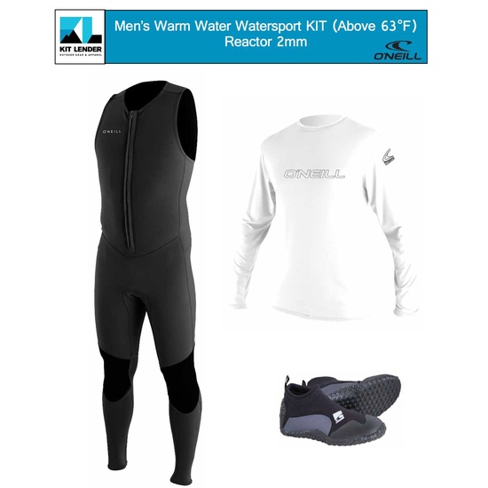 [Warm Water Watersport KIT (Above 63°F)] - Mens - O'Neill (Reactor 2mm)