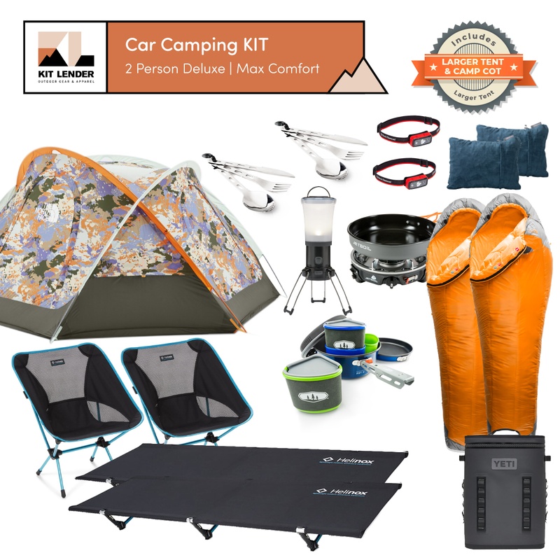 [Car Camping KIT] - 2 Person (Deluxe | Max Comfort)
