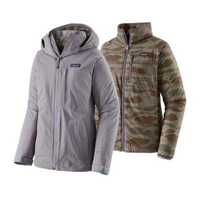 ** REMOVED S24 ** [Complete Outerwear with Boots KIT] - Womens - Patagonia (Smokey Violet | 3-in-1)
