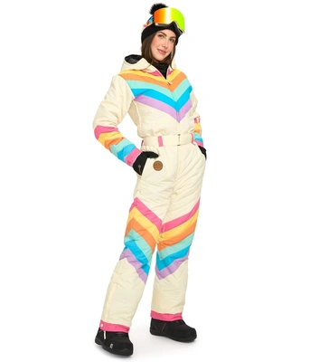 [Complete Outerwear KIT] - Womens - Tipsy Elves (Retro White | Rainbow)