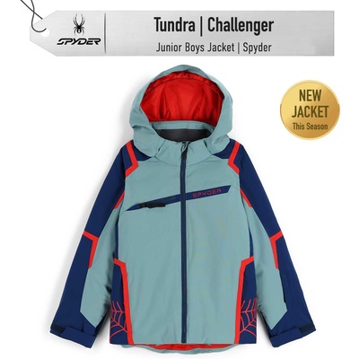 [Jacket] - Jr Boys - Spyder (Tundra Green | Challenger)
