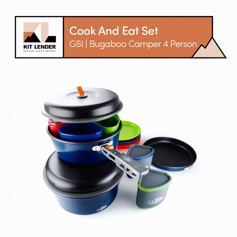 [Cook and Eat Set] - GSI (Bugaboo Camper 4 Person)