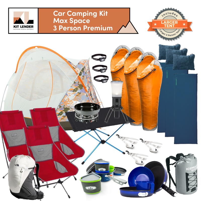 [Car Camping KIT] - 3 Person (Premium)