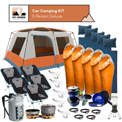 [Car Camping KIT] - 5 Person (Deluxe)
