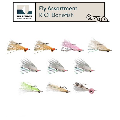 [Fly Assortment] - RIO (Bonefish Assortment)