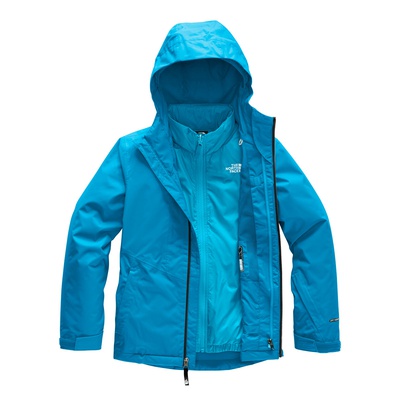 [Complete Outerwear KIT] - Jr Girls - The North Face (Turquoise Blue | 3-in-1 | Clementine Triclimate)