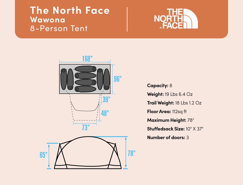 [Tent] - The North Face (Wawona 8 Person)