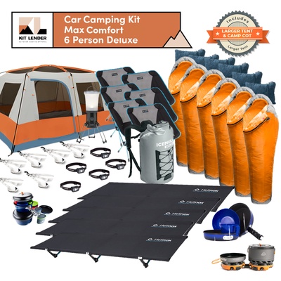 [Car Camping KIT] - 6 Person (Deluxe)
