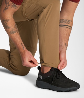 [Hiking Pants] - Mens - The North Face (Utility Brown | Zip-Off | Paramount Pro Convertible)